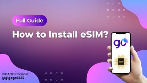 How to install Paraguay eSIM