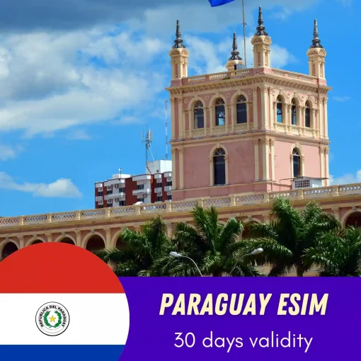 Paraguay eSIM 30 Days